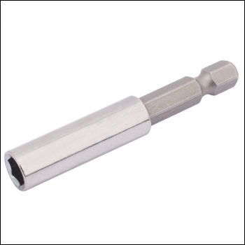 Draper MH/B Magnetic Bit Holder, 60mm, 1/4 inch  (F) x 1/4 inch  (M) - Code: 82407 - Pack Qty 1