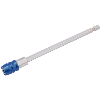 Draper MH/QR/150/B Quick Release Bit Holder, 150mm, 1/4 inch  (F) x 1/4 inch  (M) - Code: 82411 - Pack Qty 1