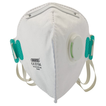 Draper FM27/B FFP3 NR Vertical Fold Flat Mask (Pack of 2) - Discontinued - Code: 82487 - Pack Qty 1