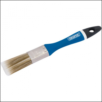 Draper PB/SAT/100S Soft Grip Handle Paint-Brush, 25mm, 1 inch  - Code: 82490 - Pack Qty 1