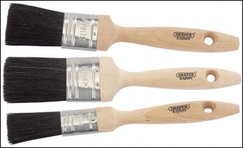 DRAPER Heritage Range 3 Piece Professional Paint-Brush Set - Pack Qty 1 - Code: 82514