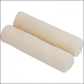 Draper RS-MH-M2 Simulated Mohair Paint Roller Sleeves, 100mm (Pack of 2) - Code: 82551 - Pack Qty 1
