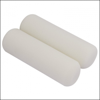 Draper RS-F-M2 Foam Paint Roller Sleeves, 100mm (Pack of 2) - Code: 82552 - Pack Qty 1