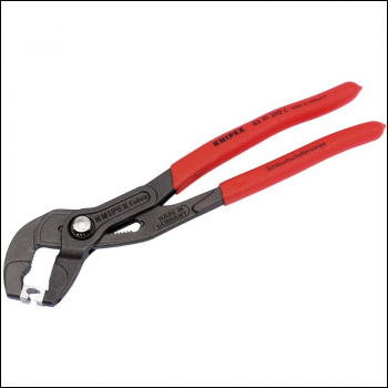 Draper 85 51 250 C SB Knipex 85 51 250C Hose Clamp Pliers For Clic And Clic R Hose Clamps, 250mm - Code: 82574 - Pack Qty 1