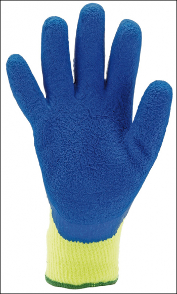 Draper HDLTG/B Heavy Duty Latex Thermal Gloves, XL - Code: 82595 - Pack Qty 1