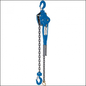 Draper LH1500C Chain Lever Hoist, 1.5 Tonne - Code: 82599 - Pack Qty 1