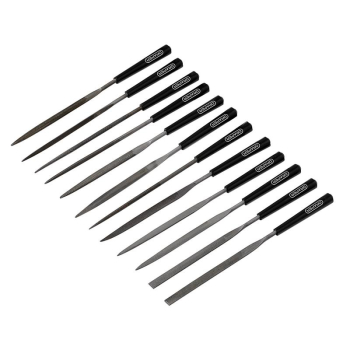 Draper 4884/12D Needle File Set, 140mm (12 Piece) - Code: 82640 - Pack Qty 1