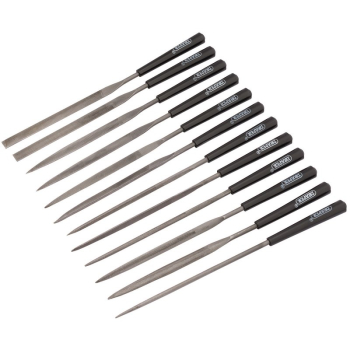 Draper 4884/12D Needle File Set, 140mm (12 Piece) - Code: 82640 - Pack Qty 1