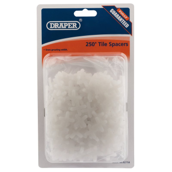 Draper TS2/A Tile Spacers, 5mm (Approx 250) - Code: 82758 - Pack Qty 1