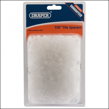 Draper TS2/A Tile Spacers, 8mm (Approx 150) - Code: 82760 - Pack Qty 1