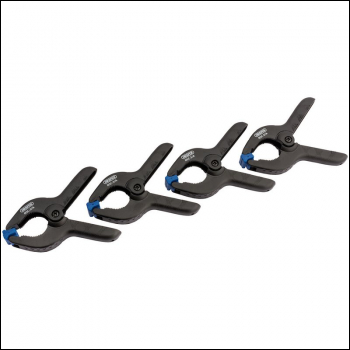 Draper NSC4/A Spring Clamp Set, 36mm Capacity (4 Piece) - Code: 82777 - Pack Qty 1
