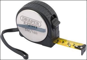 DRAPER Draper Expert Measuring Tape, 5m/16ft x 19mm - Pack Qty 1 - Code: 82808