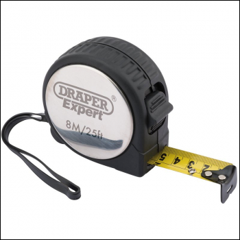 Draper EMTOTT Draper Expert Measuring Tape, 8m/26ft x 25mm - Code: 82809 - Pack Qty 1