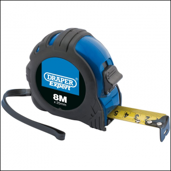 Draper EMTRJT Draper Expert Measuring Tape, 8m/26ft - Code: 82815 - Pack Qty 1