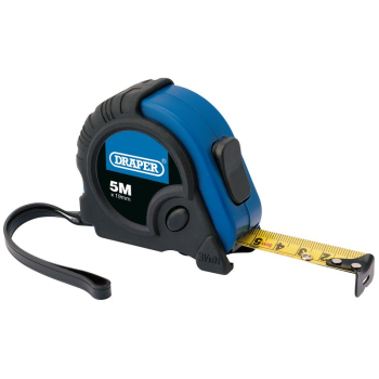 Draper DMTRQT Soft Grip Measuring Tape, 5m/16ft x 19mm - Code: 82818 - Pack Qty 1