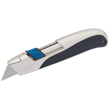 Draper TK236Q Draper Expert Soft Grip Trimming Knife with 'Safe Blade Retractor' Feature - Code: 82833 - Pack Qty 1