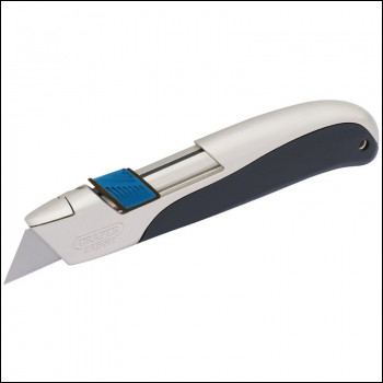 Draper TK236Q Soft Grip Trimming Knife with 'Safe Blade Retractor' Feature - Code: 82833 - Pack Qty 1