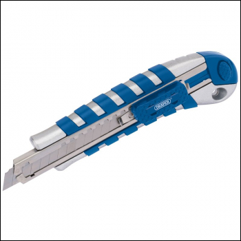Draper TK244 Retractable Knife with Soft Grip, 9mm - Code: 82836 - Pack Qty 1