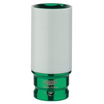 Draper AWNS/23MM Draper HI-TORQ® Wheel Nut Socket for Alloy Wheels, 1/2 inch  Sq. Dr.  (23mm) - Code: 83033 - Pack Qty 1