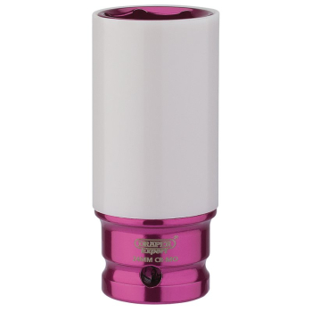 Draper AWNS/24MM Draper HI-TORQ® Wheel Nut Socket for Alloy Wheels, 1/2 inch  Sq. Dr.  (24mm) - Code: 83059 - Pack Qty 1