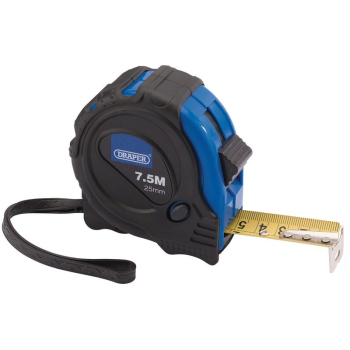 Draper EMTGD/12 Measuring Tapes, 7.5m/25ft x 25mm - Code: 83494 - Pack Qty 12
