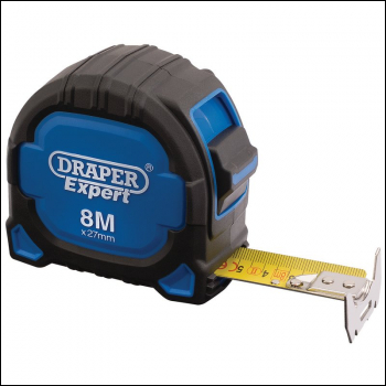 Draper MTMSC Measuring Tape, 8m/26ft x 27mm - Code: 83633 - Pack Qty 1