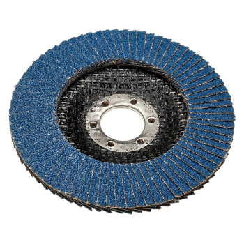 Draper FDZ115 Zirconium Oxide Flap Disc, 115 x 22.23mm, 60 Grit - Code: 83715 - Pack Qty 1