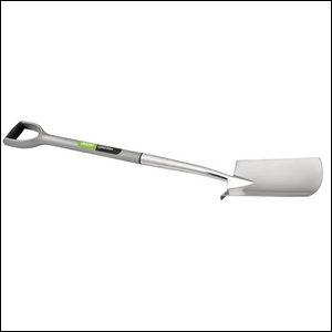 Draper DSS-EL/I Extra Long Stainless Steel Garden Spade with Soft Grip - Code: 83754 - Pack Qty 1