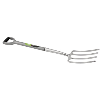 Draper 307EH/I Stainless Steel Garden Fork with Soft Grip Handle - Code: 83755 - Pack Qty 1
