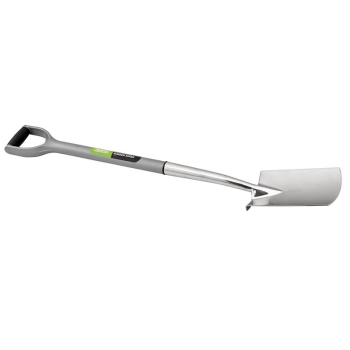 Draper 720EH/I Stainless Steel Soft Grip Border Spade - Code: 83758 - Pack Qty 1