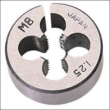 Draper SKC2B Coarse Circular Die, 1 inch  Outside Diameter, 8mm - Code: 83810 - Pack Qty 1