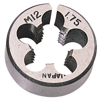 Draper SKC2B Coarse Circular Die, 1 inch  Outside Diameter, 12mm - Code: 83813 - Pack Qty 1