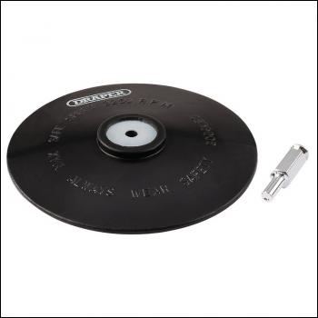 Draper D5B Rubber Backing Disc, 125mm - Code: 83815 - Pack Qty 1