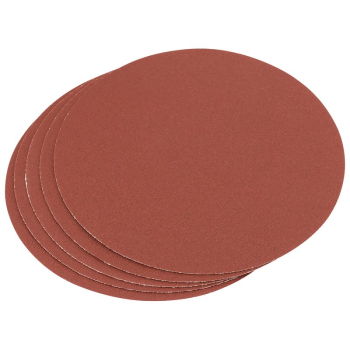 Draper SD6C Aluminium Oxide Sanding Discs, 150mm, 100 Grit (Pack of 5) - Code: 83863 - Pack Qty 1