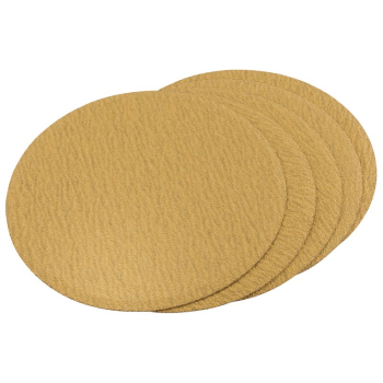 Draper SD6AC White Aluminium Oxide Sanding Discs, 150mm, 80 Grit (Pack of 5) - Code: 83867 - Pack Qty 1