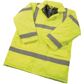 Draper HVTJA/B High Visibility Traffic Jacket, Size L - Code: 84721 - Pack Qty 1