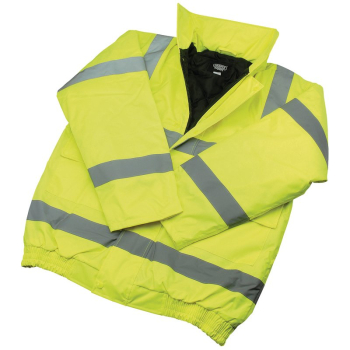 Draper HVBJA/B High Visibility Bomber Jacket, Size XL - Discontinued - Code: 84726 - Pack Qty 1