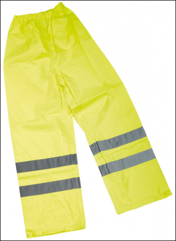 Draper HVOTA/B High Visibility Over Trousers, Size M - Code: 84729 - Pack Qty 1