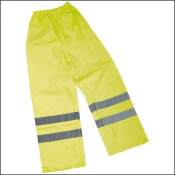 Draper HVOTA/B High Visibility Over Trousers, Size L - Code: 84730 - Pack Qty 1
