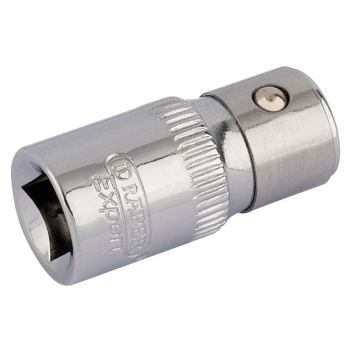 Draper B-BHA Draper Expert Screwdriver Bit Holding Socket, 1/4 inch  Sq. Dr. x 1/4 inch  Hexagon - Code: 85125 - Pack Qty 1