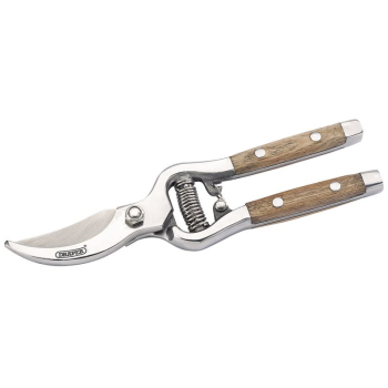 Draper GSHERB/1 Bypass Secateurs with Ash Handles, 210mm - Code: 85188 - Pack Qty 1