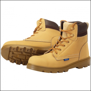 Draper NUBSB Nubuck Style Safety Boots, Size 7, S1 P SRC - Code: 85965 - Pack Qty 1