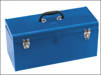 DRAPER Tool Box with Tote Tray, 513mm - Pack Qty 1 - Code: 86674