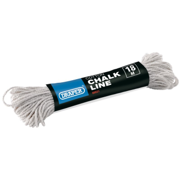 Draper CL18 Cotton Chalk Line, 18m - Code: 86921 - Pack Qty 10