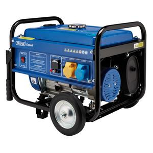 Draper PG28W Draper Expert Petrol Generator with Wheels, 2500W - Code: 87088 - Pack Qty 1