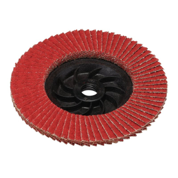 Draper EFDC115 Draper Expert Ceramic Flap Disc, 115mm, M14, 40 Grit - Code: 87331 - Pack Qty 1