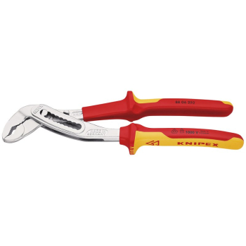 Draper 88 06 250 SB KNIPEX 88 06 250 SB VDE Insulated Alligator® Water Pump Pliers, 250mm - Code: 87932 - Pack Qty 1