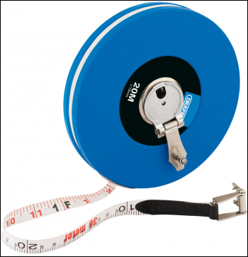 Draper STFG Fibreglass Measuring Tape, 20m/66ft x 13mm - Code: 88215 - Pack Qty 1