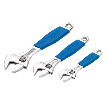 Draper 380CD/SG3 Crescent-Type Adjustable Wrench Set (3 Piece) - Code: 88598 - Pack Qty 1