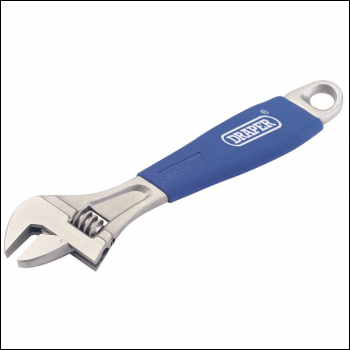Draper 380CD/SG Soft Grip Adjustable Wrench, 200mm, 24mm - Discontinued - Code: 88602 - Pack Qty 1